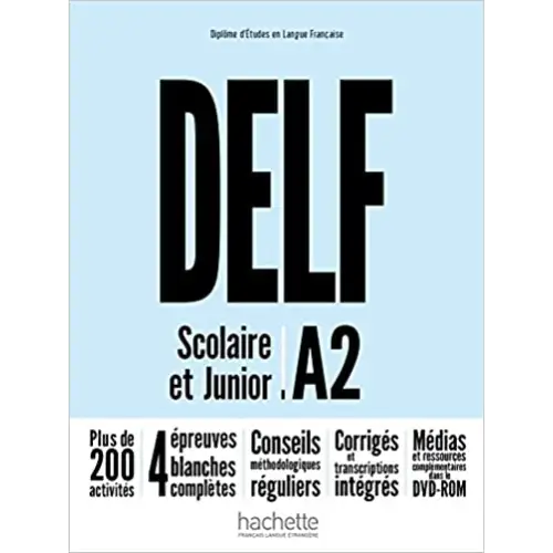 Delf scolaire et junior a2 nouvelle edition + dvd - delf scolaire et junior a2 nouvelle edition + dvd - boek
