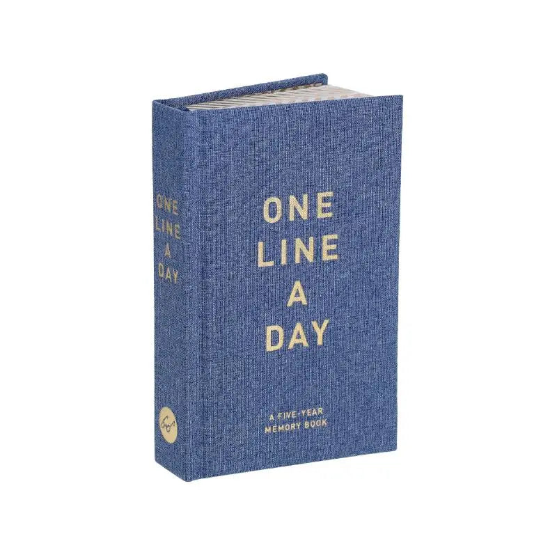 Denim One Line a Day - A Five-Year Memory Book