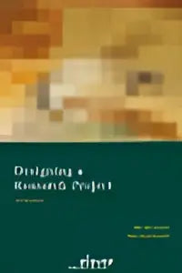 Een tealkleurige, getextureerde stof met een geometrisch patroon voor het ontwerpen van een onderzoek project van hans doorewaard