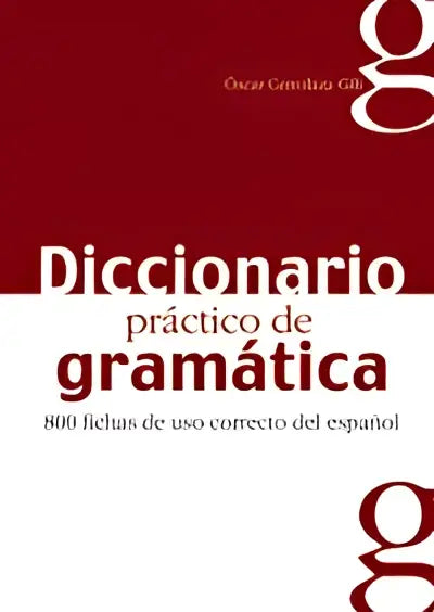Diccionario práctico de grámatica - diccionario práctico de grámatica - boek