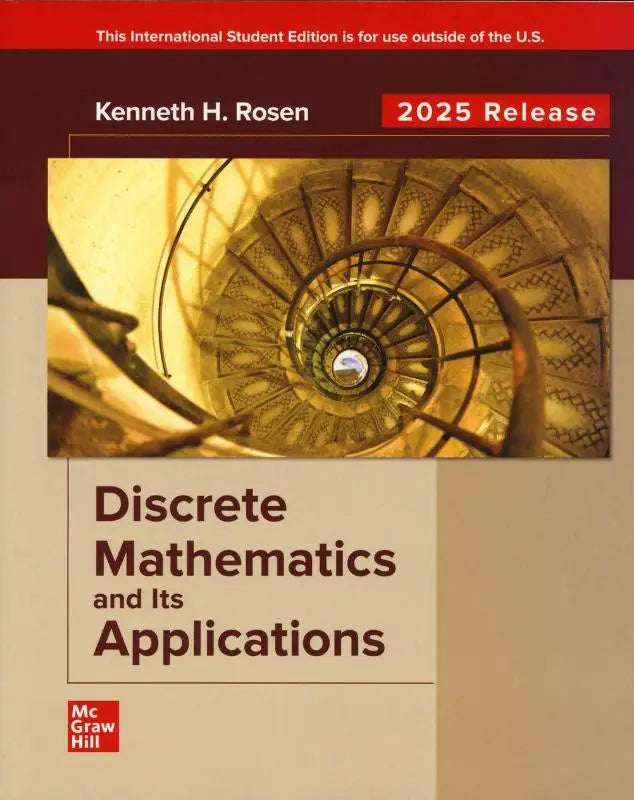 Boekcover van discrete mathematics and its applications 2025 international student edition door kenneth h voor studie doeleinden