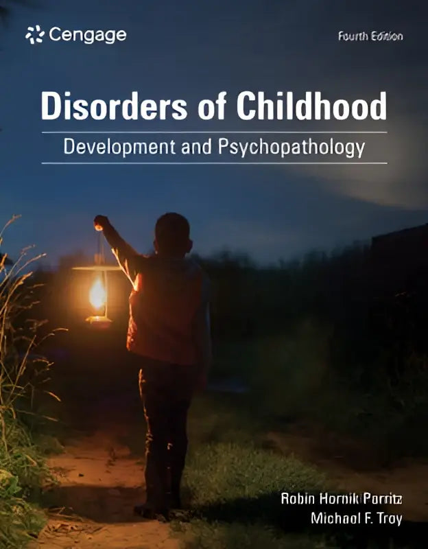 Het boek Disorders of Childhood development and psychopathology vierde editie door Robin Hornik Parritz en Michael F over klinische psychologie