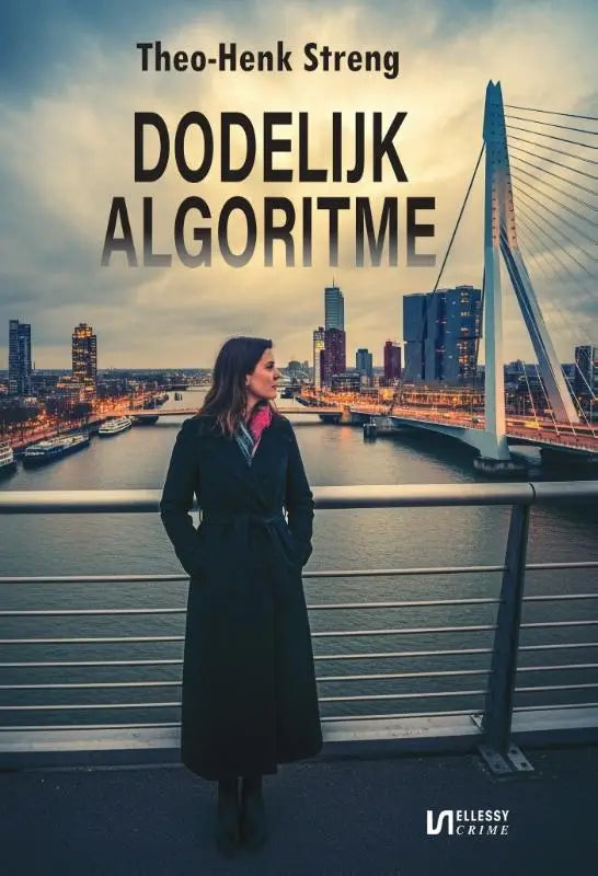 Het boek dodelijk algoritme van theo-henk streng met cover van uitgeverij leliesse crime voor thrillers