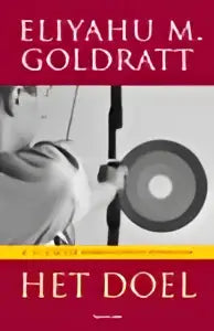 De cover van het boek het doel door eli yahu m uitgegeven door uitgeverij unieboek in management algemeen