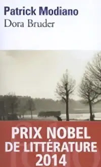 De cover van het boek dora bruder met patrick modiano en doris bruder, winnaar van de prix nobel de littérature 2014