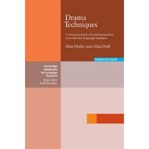 Drama techniques - drama techniques - boek