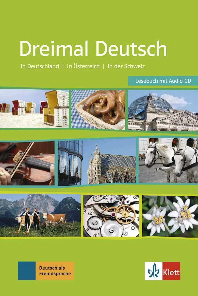 Dreimal deutsch lesebuch + audio-cd (1x) - dreimal deutsch lesebuch + audio-cd (1x) - boek