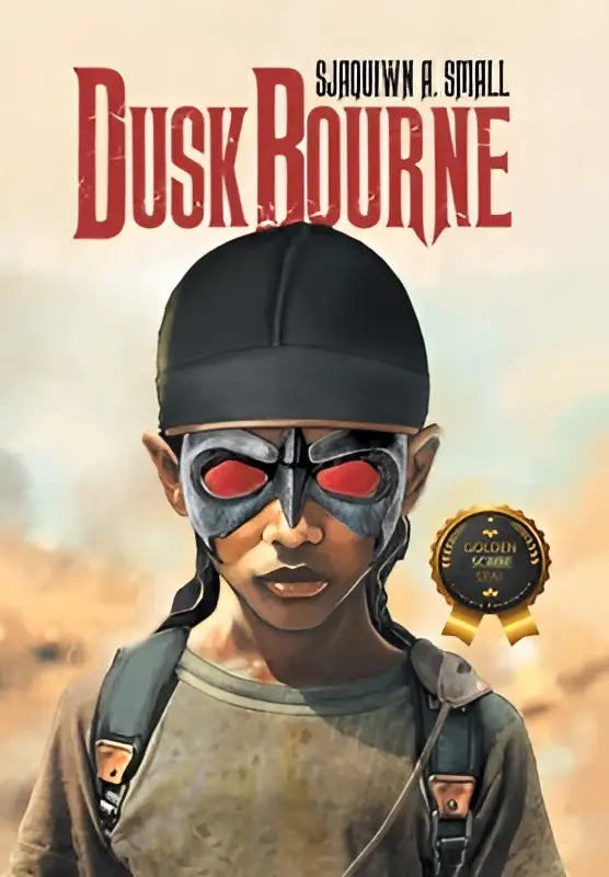 De cover van graphic novel dusk bourne door sjaquin a uitgegeven door hugo llc met gedetailleerde kunst