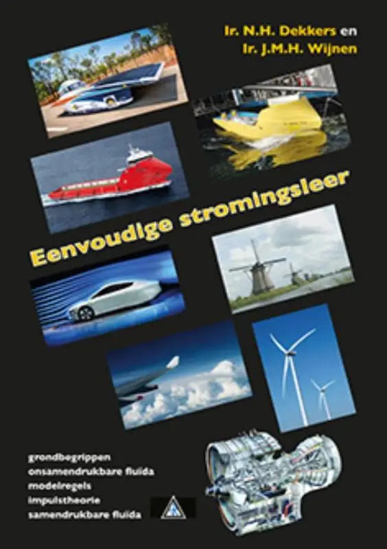 De cover van het nederlandse studieboek eenvoudige stromingsleer voor vakken hoger in het hoger onderwijs