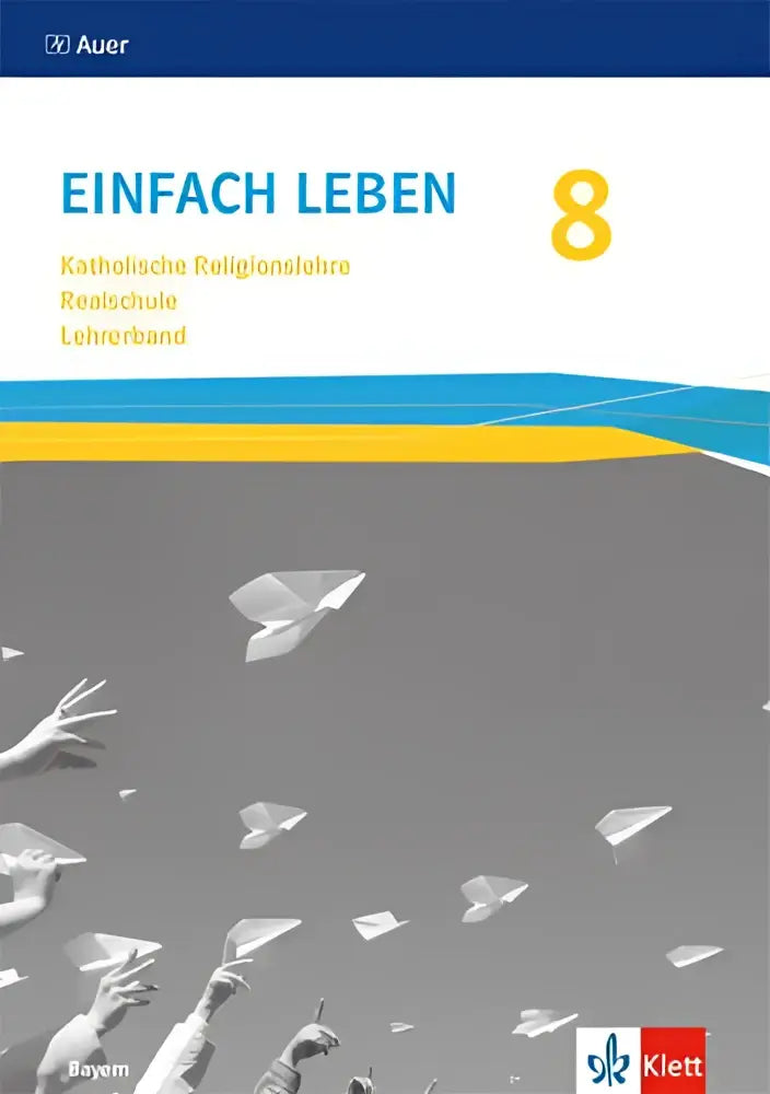 De cover van het katholiek godsdienstleerboek einfach leben 8 ausgabe bayern mittelschule voor real scholen