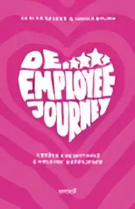 Roze hartvormig notitieboek employee journal voor employee journey door sascha becker en wenda bolink