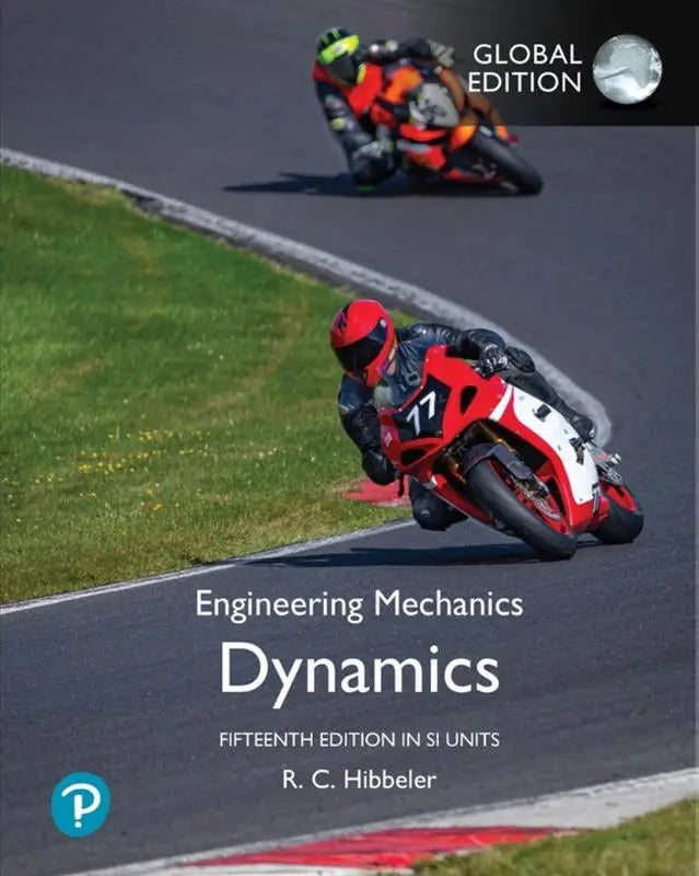 Rode en witte motorfiets met zwarte accenten en race nummer 17 passend bij engineering mechanics dynamics si units
