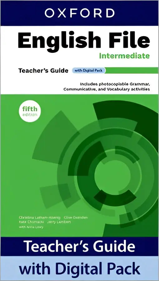 Oxford english file 5th edition intermediate teacher’s guide with digital pack in paperback voor taaldocenten