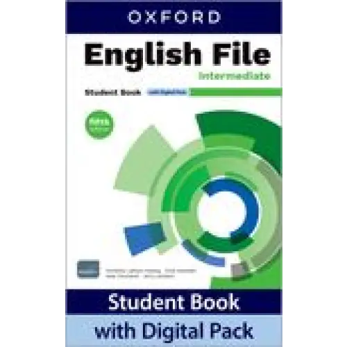 English file fifth edition – intermediate student book + digital pack (b1–b1 + ) - boek met licentie
