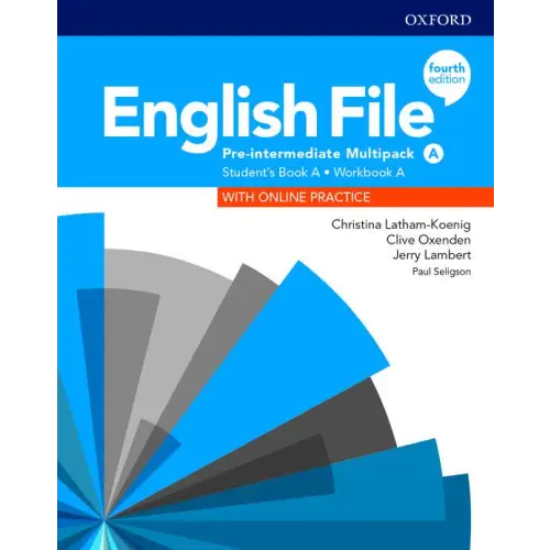 English file - pre-intermediate (fourth edition) student’s book/workbook multi-pack a - english file - pre-intermediate