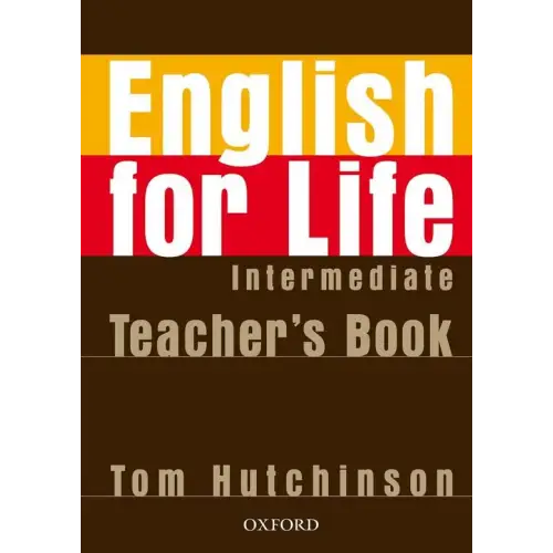 English for life - intermediate teacher’s book + cd-rom pack - english for life - intermediate teacher’s book + cd-rom