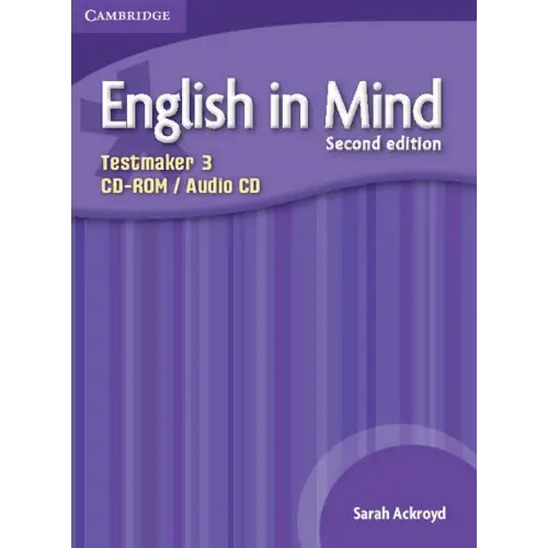 English in mind - second edition 3 testmaker audio-cd/cd-rom - english in mind - second edition 3 testmaker