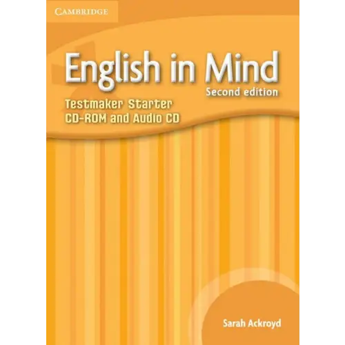 English in mind - second edition - starter testmaker audio-cd/cd-rom - english in mind - second edition - starter