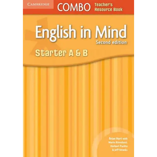English in mind - starter a + b combo - second edition teacher’s resource book - english in mind - starter a + b combo