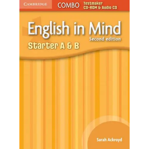 English in mind - starter a + b combo - second edition testmaker audio-cd/cd-rom - english in mind - starter a + b