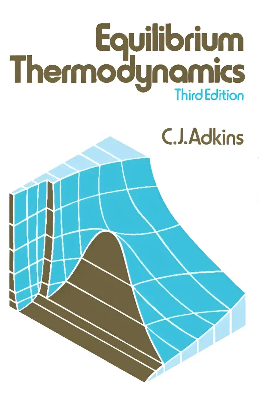 De boekomslag van equilibrium thermodynamics derde editie door c.j. in een product over klassieke thermodynamica