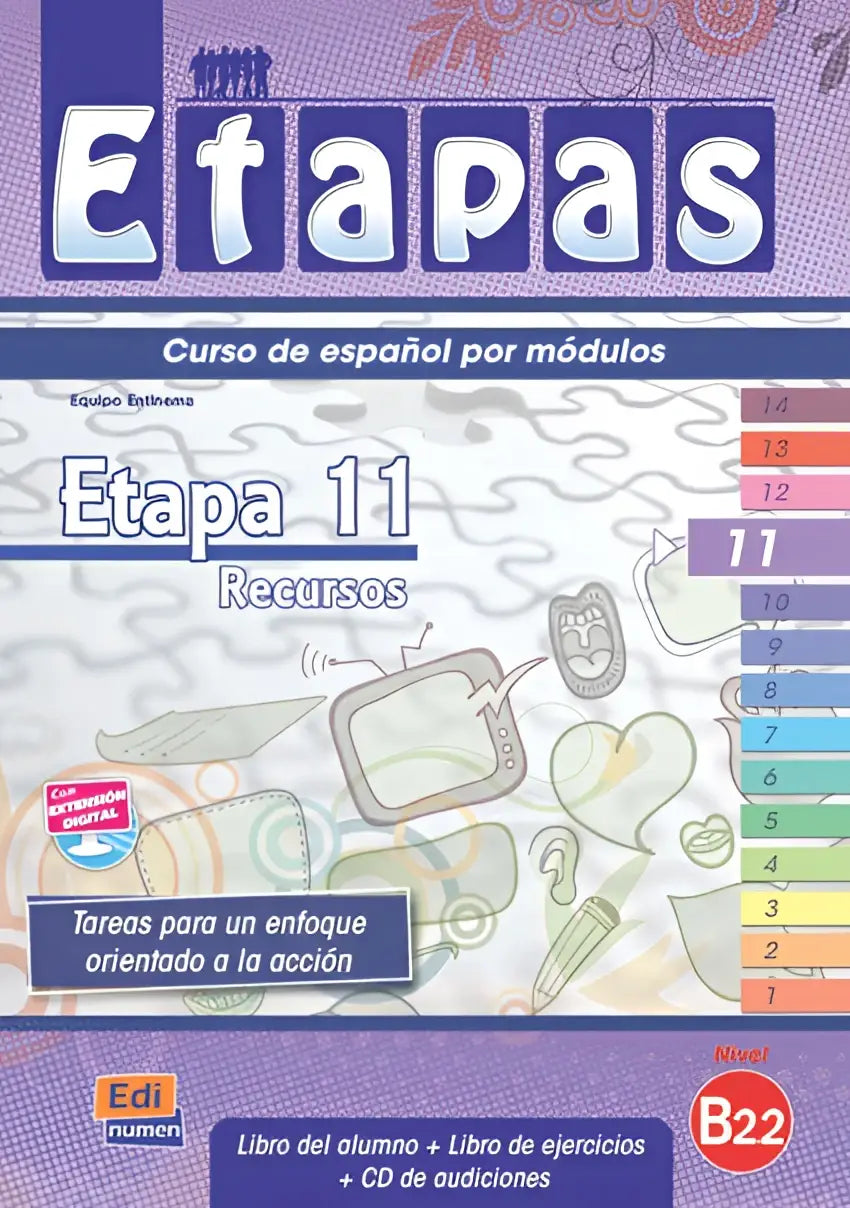 Etapas 11 - recursos libro del alumno/ ejercicios - etapas 11 - recursos libro del alumno/ ejercicios - boek