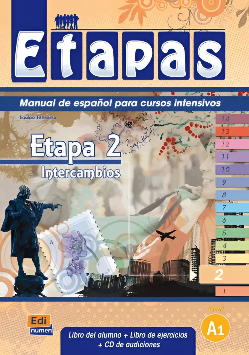 Etapas 2 - intercambios libro de alumno/ejercicios + cd-audio - etapas 2 - intercambios libro de alumno/ejercicios