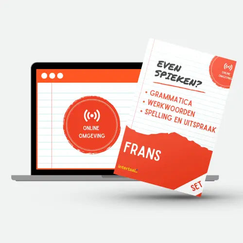 Even spieken? - frans grammatica spelling uitspraak werkwoorden (set) - even spieken? - frans grammatica, spelling,