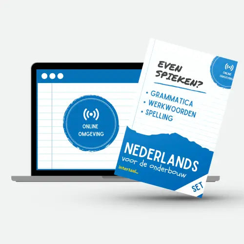 Dutch taalleerset voor onderbouw met leerboek en educatief materiaal