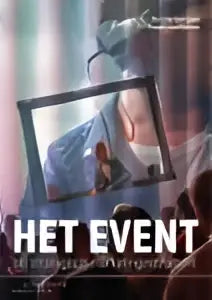 Framed foto van formeel event als strategisch marketinginstrument in blauw-wit