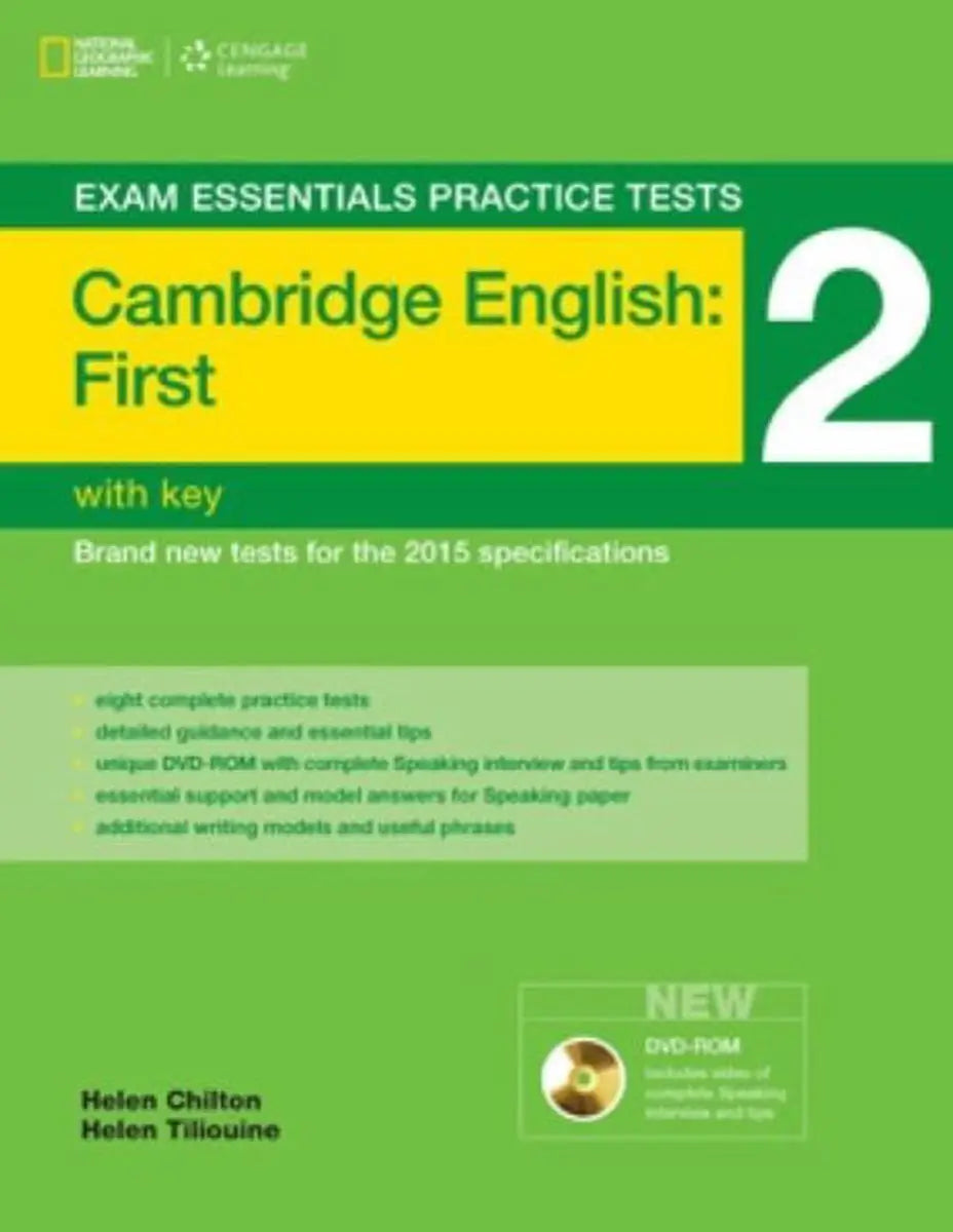 Exam essentials: cambridge first practice tests 2 book without key + dvd-rom - exam essentials: cambridge first
