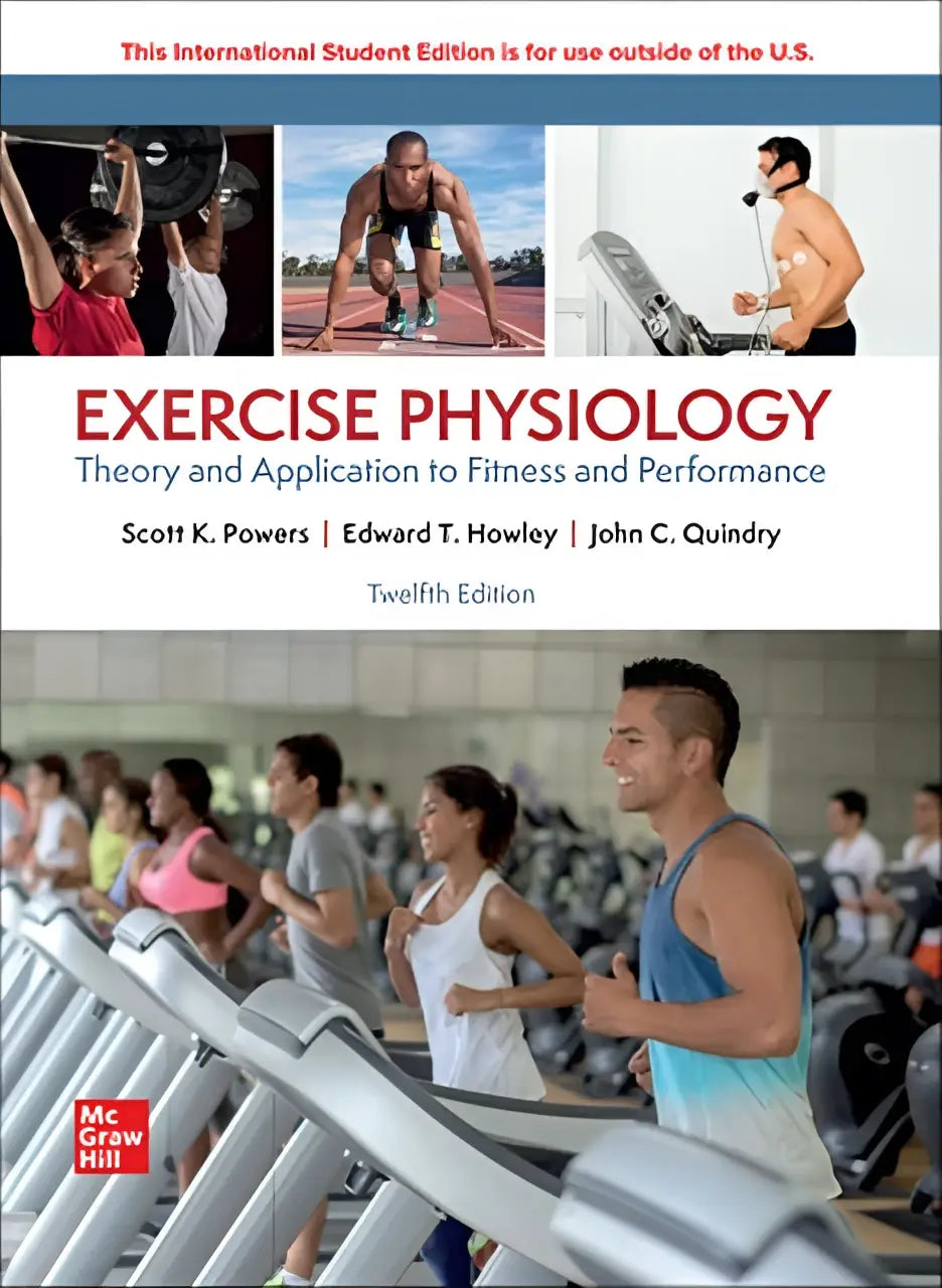 De cover van het boek exercise physiology theory and application for fitness and performance twelfth edition door scott k