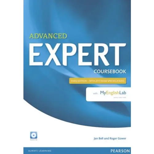 Expert advanced coursebook + audio-cd + myenglishlab pack - expert advanced coursebook + audio-cd + myenglishlab pack