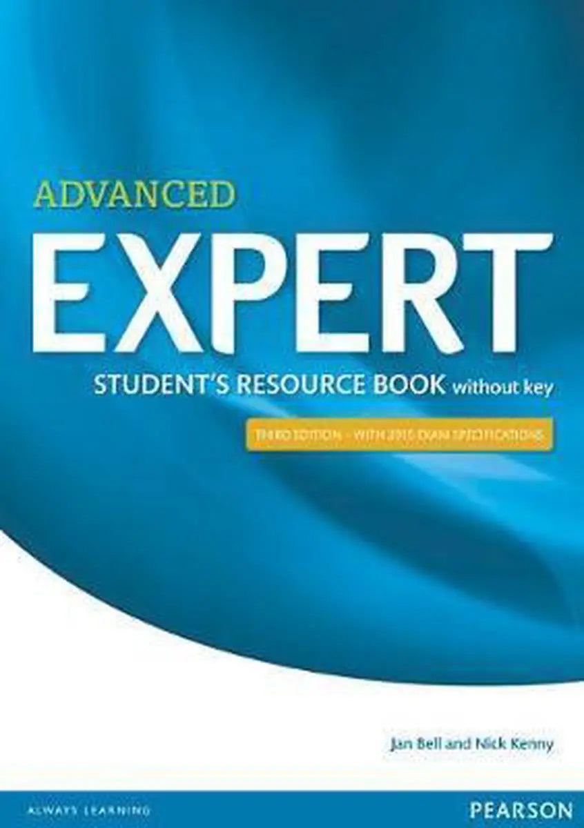 Expert advanced student’s resource book without key - expert advanced student’s resource book without key - boek