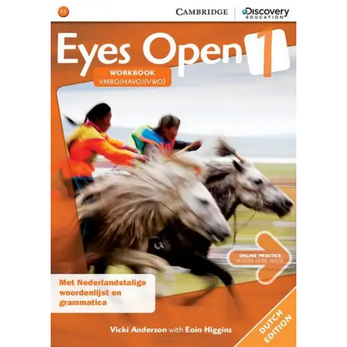 Eyes open 1 workbook + online practice (dutch edition) - eyes open 1 workbook + online practice (dutch edition) - boek
