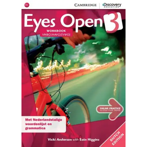 Eyes open 3 workbook + online practice (dutch edition) - eyes open 3 workbook + online practice (dutch edition) - boek