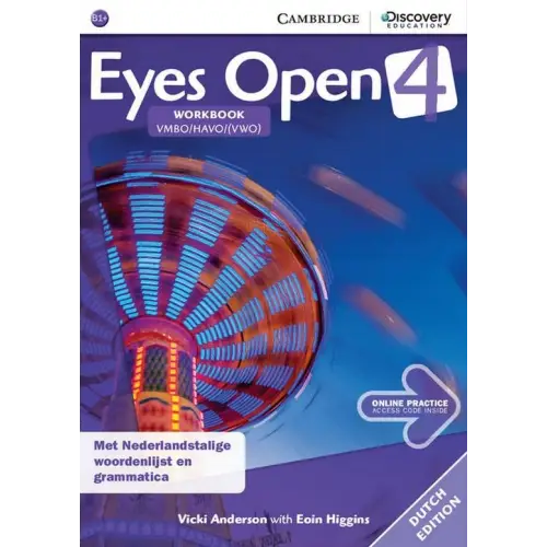 Eyes open 4 workbook + online practice (dutch edition) - eyes open 4 workbook + online practice (dutch edition) - boek