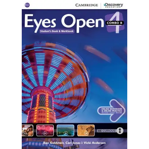 Eyes open 4b combo with online workbook/practice - eyes open 4b combo with online workbook/practice - boek