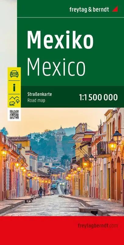 F&B Mexico - wegenkaart schaal 1:1.500.000