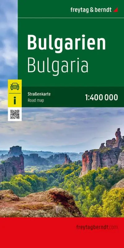 F&B Wegenkaart Bulgarije - wegenkaart 1:400.000