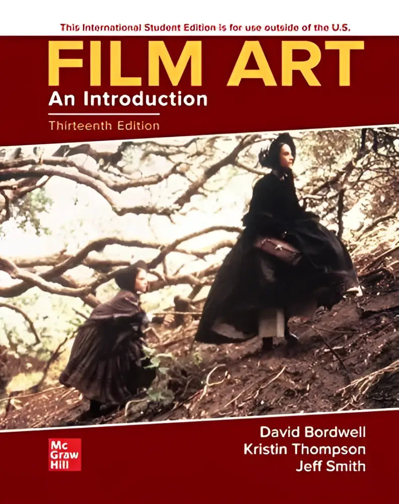 Cover of film art an introduction ise textbook thirteenth edition by Bordwell Thompson and Smith for film art studies