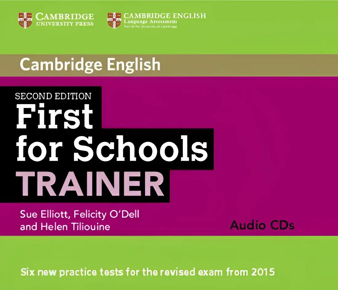 First for schools trainer - second edition audio-cd’s (3x) - first for schools trainer - second edition audio-cd’s (3x)