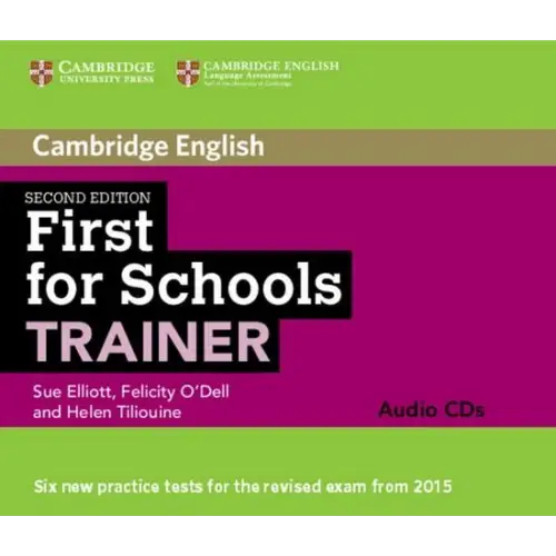 First for schools trainer - second edition audio-cd’s (3x) - first for schools trainer - second edition audio-cd’s (3x)