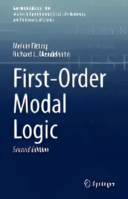 Blauw hardcover boek first-order modal logic door meinong en richard l over first-order modal en modal logic