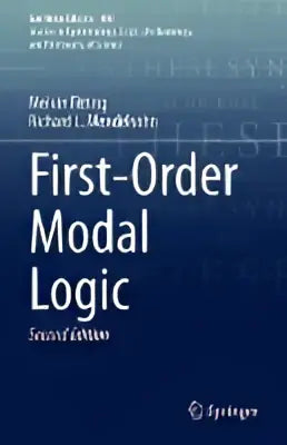Blauw hardcoverboek first-order modal logic van nicolas fitting en richard l gericht op modale logica studies