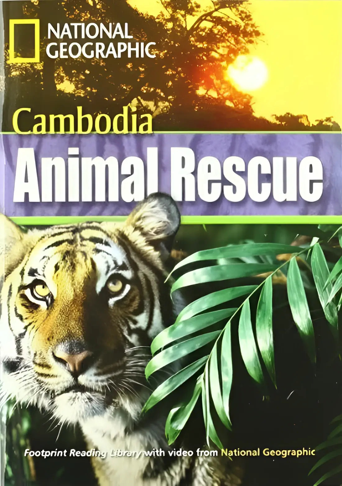 Footprint reading library intermediate: cambodia animal rescue 3 book + multi-rom - footprint reading library