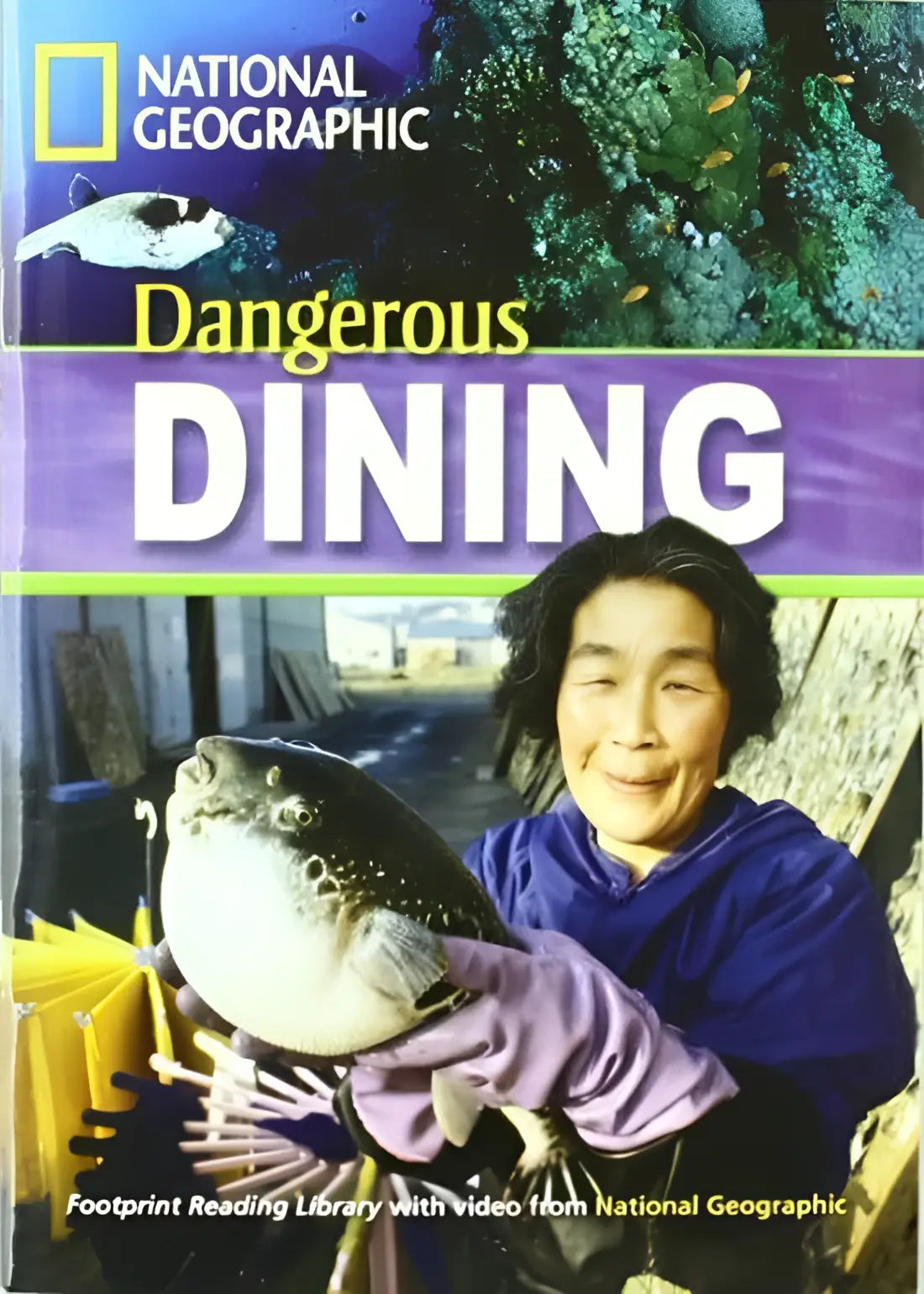 Footprint reading library intermediate: dangerous dining 3 book + multi-rom - footprint reading library intermediate: