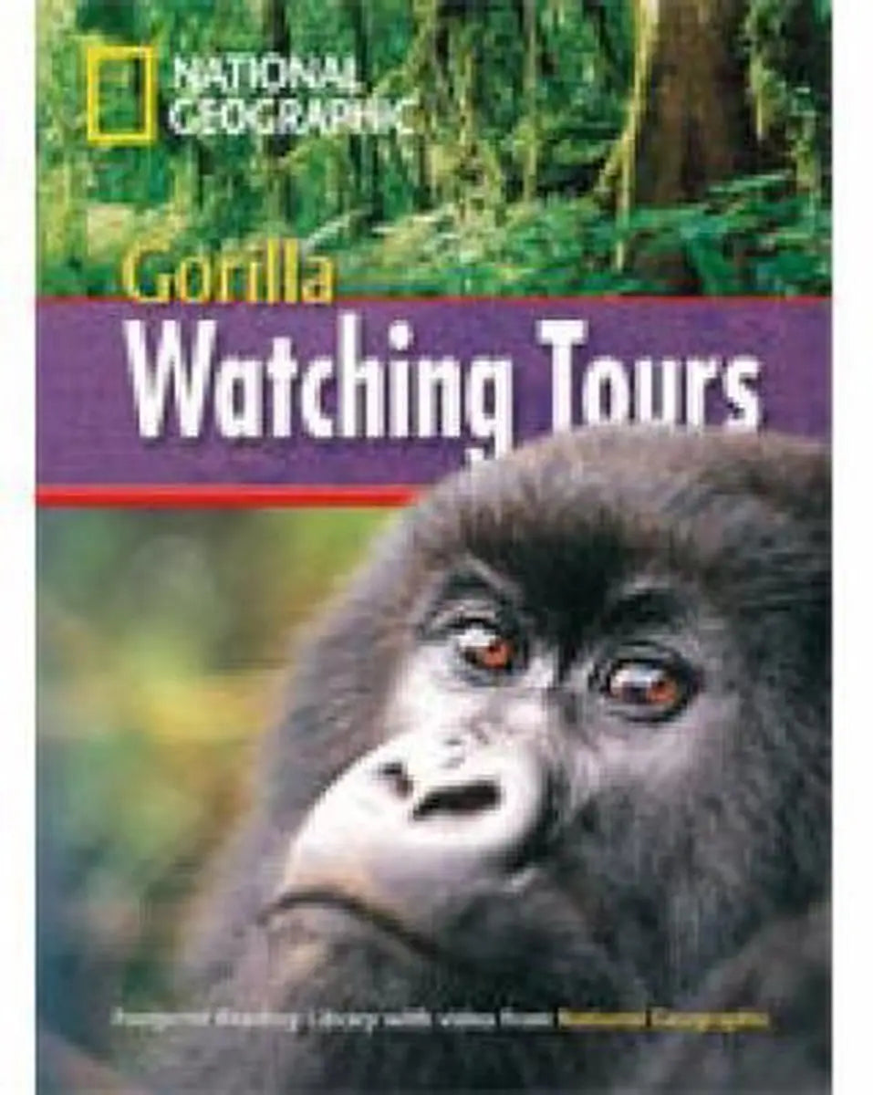 Footprint reading library pre-intermediate: gorilla watching tours 2 book + multi-rom - footprint reading library