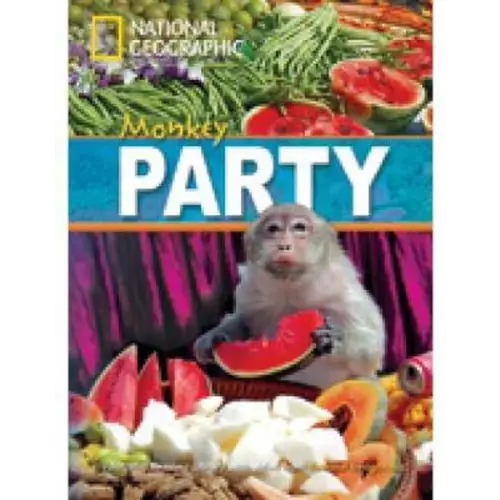 Footprint reading library pre-intermediate: monkey party 1 book + multi-rom - footprint reading library