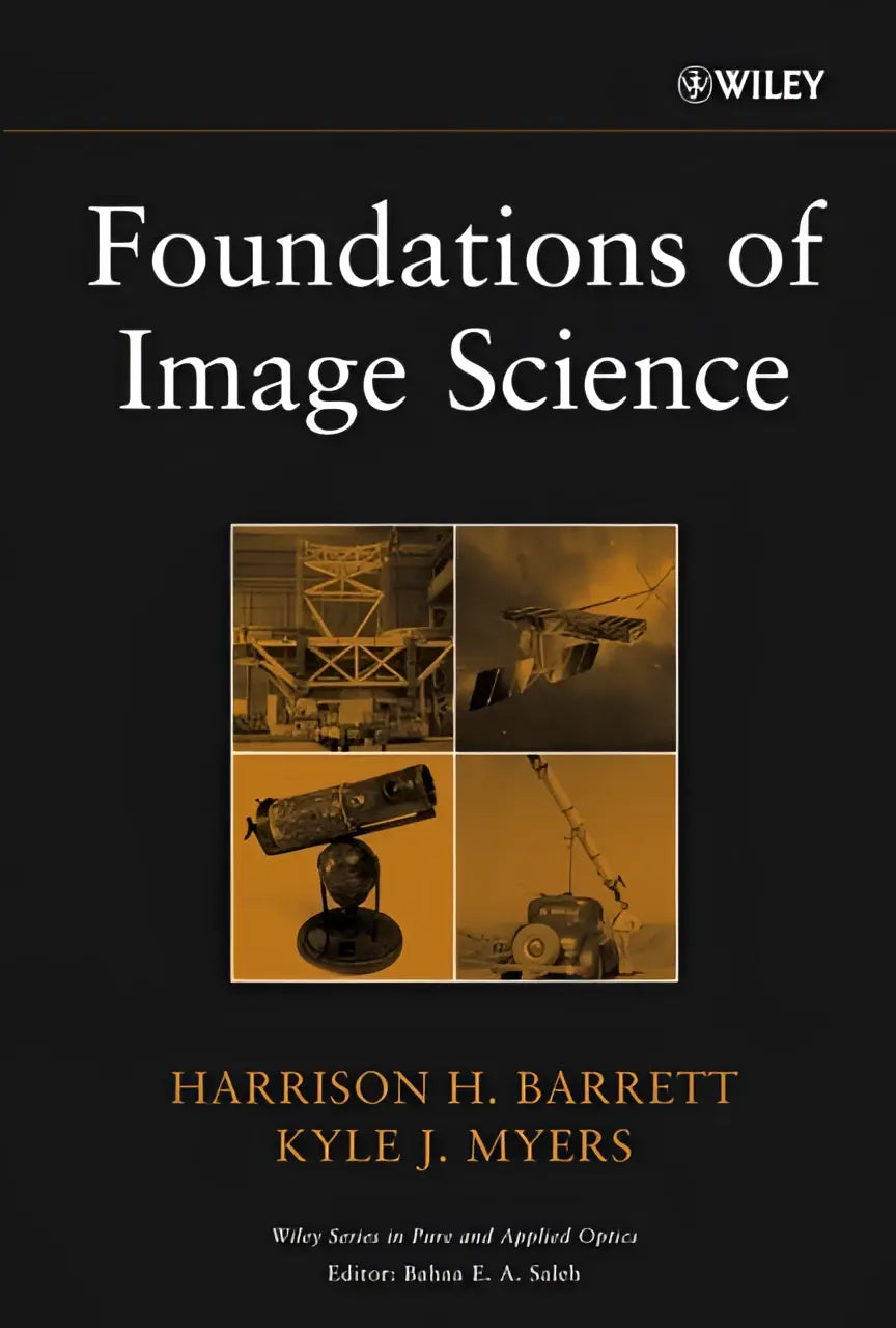 Zwart hardcover boek foundations of image science van harrison h over image science en imaging systems
